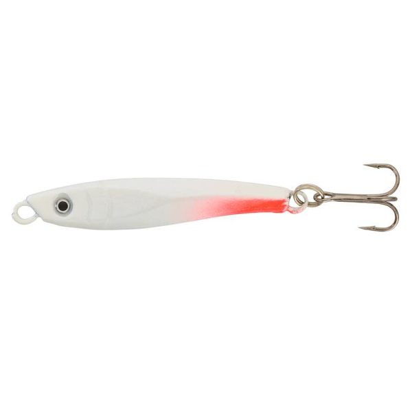 SRT White Fluo Red 28gr Casting Jig
