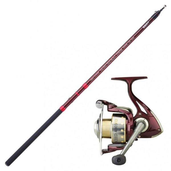 Sert Exceed Teletrout Finesse 400-4 Wędka i Exceed SPN 1003RD Kołowrotek Zestaw