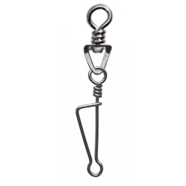 SERT - ITALIAN SWIVEL & SNAP LINK - NIKLOWY N°0 X8 - Krętlik