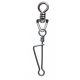 SERT - ITALIAN SWIVEL & SNAP LINK - NICKEL N°4 X6 - Krętlik