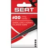 SERT - ITALIAN SWIVEL & SNAP LINK - CZARNY N°3 X8 - Krętlik