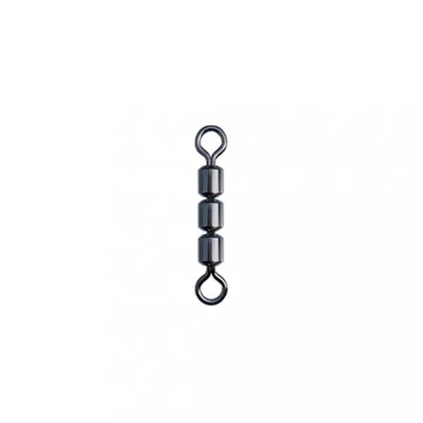 SERT - TRIPLE ROLLING SWIVELS - BLACK N°12 X4 - Krętlik