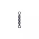 SERT - TRIPLE ROLLING SWIVELS - BLACK N°12 X4 - Krętlik