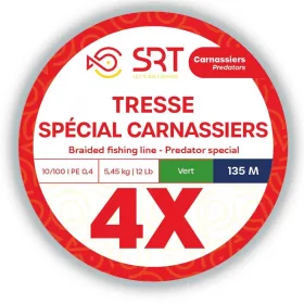 SRT 4x Zielony mech 0,12mm 270m Plecionka Główna