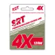 Sert Tresse 4x SRT Żyłka pleciona w kolorze mchu zielonego 0,18mm 135m