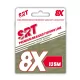 Sert Tresse 8x Srt Mech Zielona Plecionka 0,12mm 135m
