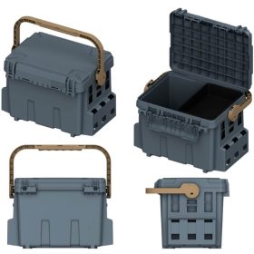 SRT 3090MF Ciemnoszary Skrzynka wędkarska 35l 54x35x34,3cm