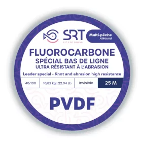 SRT Fluorocarbon SRT PVDF 0,50mm 25m Przypon Fluorocarbonowy