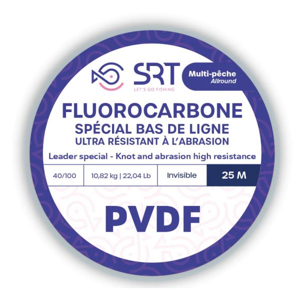 SRT Fluorocarbon SRT PVDF 0,80mm 25m Przypon Fluorocarbonowy