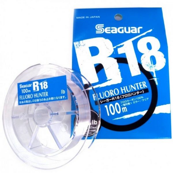 Seaguar R18 Fluoro Hunter Tact PE 0,117mm 100m Fluorocarbon Linka przyponowa