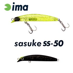 Ima Sasuke SS-50 5cm 1,7gr 008 Matt Night Black Wobbler