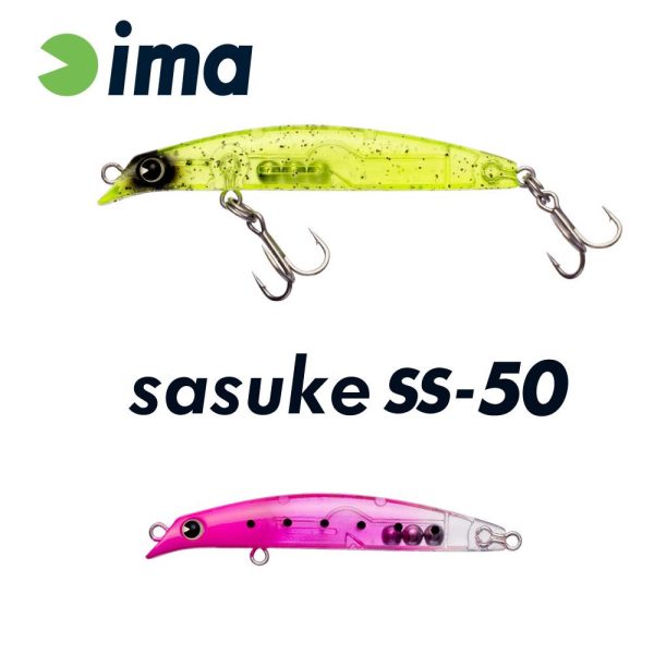 Ima Sasuke SS-50 5cm 1.7gr 011 Pink Shirasu Wobbler