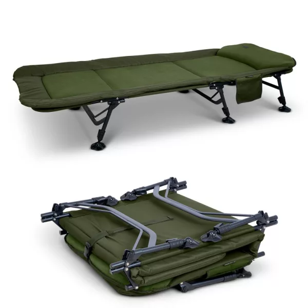 Sonik Bank-Tek Levelbed 89x81x25cm Łóżko Wędkarskie