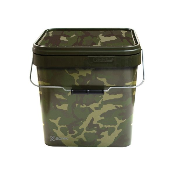 Sonik Camo Square Bucket 10l Wiadro