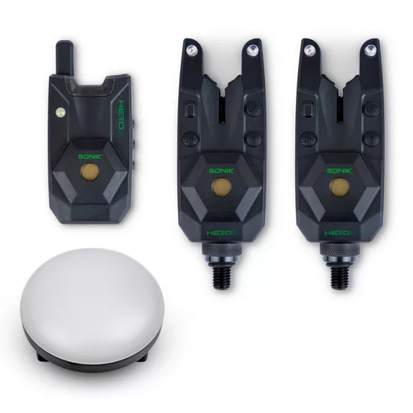 Sonik Herox Bite Alarm Set 2+1+Bl Zestaw Elektrycznych Sygnalizatorów Brań