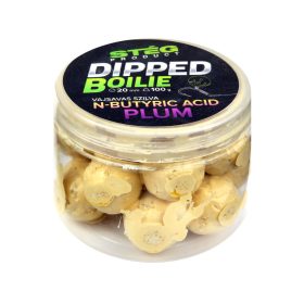   Stég Dipowane Kulki Haczykowe 20mm Kwas Masłowy-Śliwka 100gr