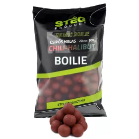 Stég Bionic 20mm Csípős-Halas Etető Bojli 800gr