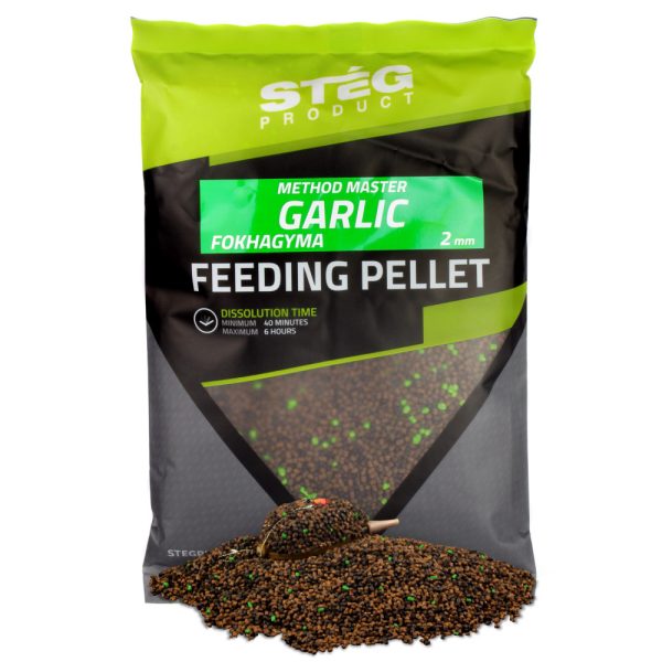 Stég Pellet Zanętowy 2mm Czosnek 800g