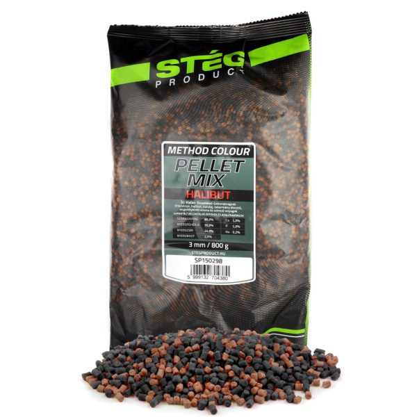 Stég Mieszanka Pelletów 3mm Pellet Halibutowy 800gr