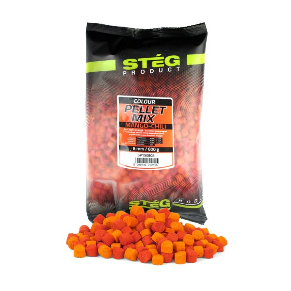 Stég 8mm Pellet Mix Mango-Chili 800gr