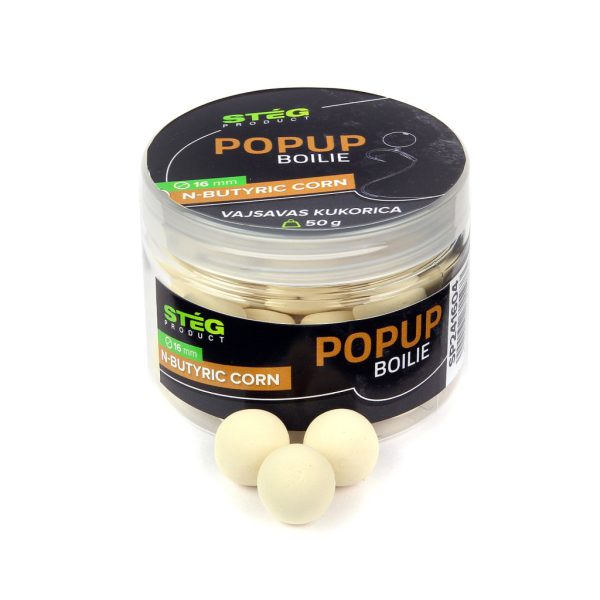 Stég Pop Up Boilies Masłowy 16mm Pop Up 50gr