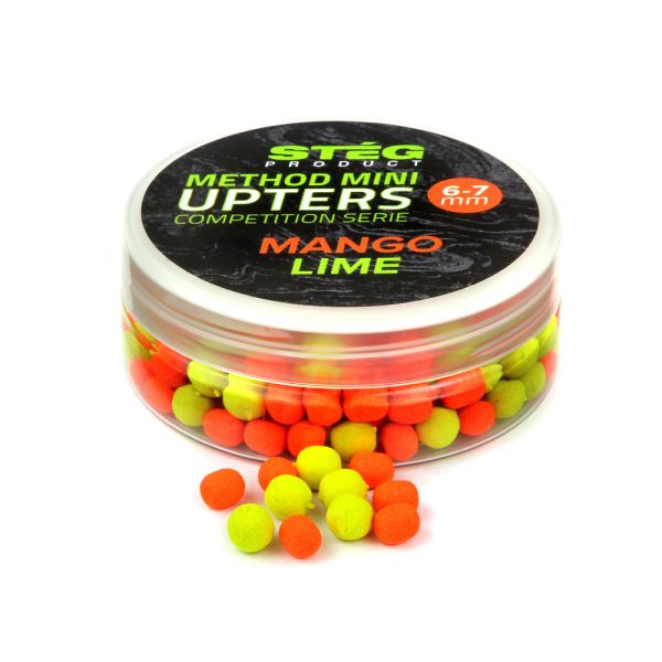 Stég Method Mini Upters Competition Serie Wafter 6-7mm 25g Mango-Limonka