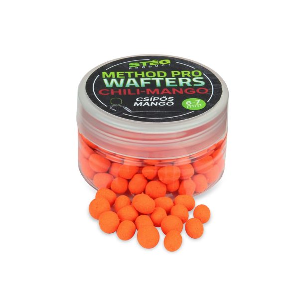 Stég Method Pro Wafters 6-7mm Chilli-Mango Wafters 15gr