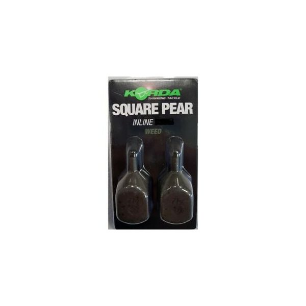 Korda Square Pear Swivel Blister Ciężarek karpiowy 98gr
