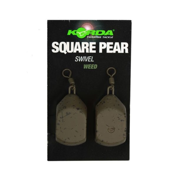 Korda Square Pear Swivel Blister Ciężarek karpiowy 112gr