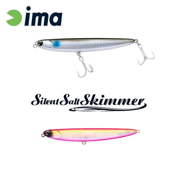 Ima Silent Salt Skimmer 11cm 13gr 108 Pink & Pink Wobler