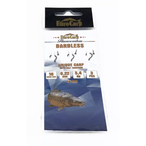 EuroCarp Przedwiązany Monofilamentowy Przypon Rozmiar 10