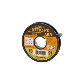   Stroft ABR Világos Barna Áttetsző 0,14mm 25m Monofil Előkezsinór