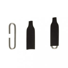   Sunset - Súlykapocs + Fekete hőzsugor cső ST-S-9020 S X8 - Forgó kapocs