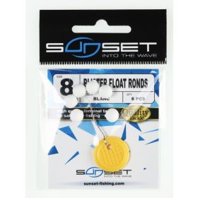 Sunset - Buborék Úszó Kerek Fehér 6mm - Ütköző