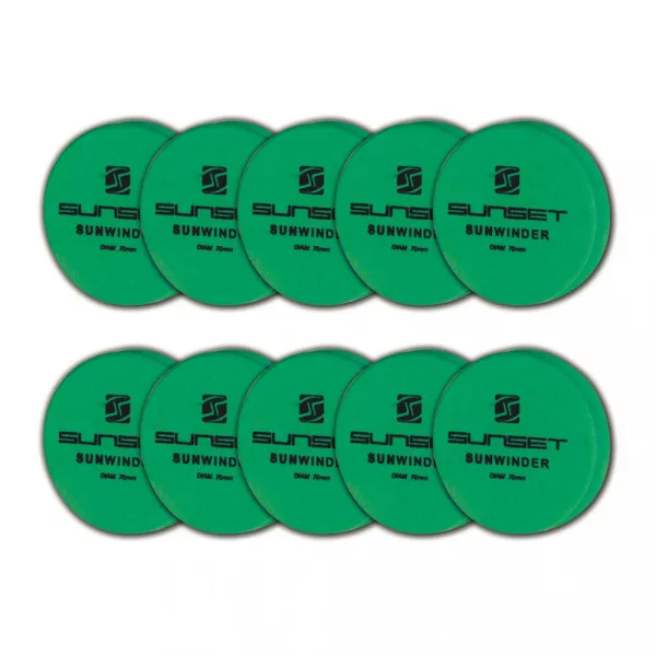 Sunset - SUNWINDER 65MM - GREEN - 10PCS - Uchwyt na przypony EVA