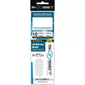   Sunset - BDL SURFCASTING RS COMPETITION SPECIAL BAR / FLUORO 2X150 N1/0 - Zestaw - Zestaw morski
