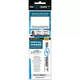   Sunset Surfcasting Rig RS Competition Sparidae Special Fluoro 2x150 N4 Sea Rig