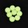 Sunset - BEADS FLOATING ROUND LUMINOUS GREEN 8mm X20 - Stoper