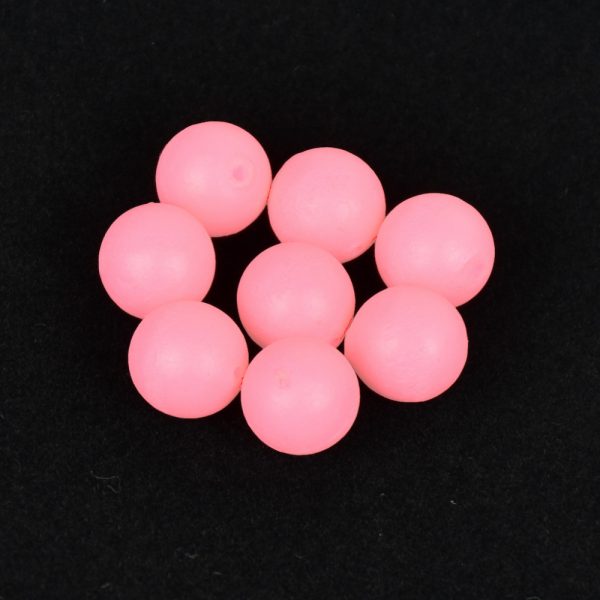 Sunset - BEADS FLOATING ROUND LUMINOUS PINK 8mm X20 - Stoper