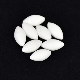 Sunset - BEADS FLOATING OVAL WHITE 7x15mm X20 - Stoper