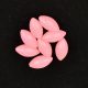 Sunset - BEADS FLOATING OVAL LUMINOUS PINK 7x15mm X20 - Stoper