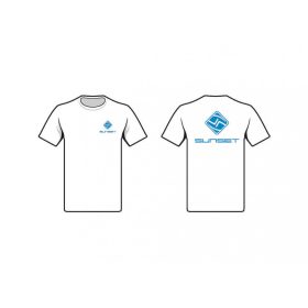 Sunset - T-SHIRT WHITE SUNSET XXL - Koszulka