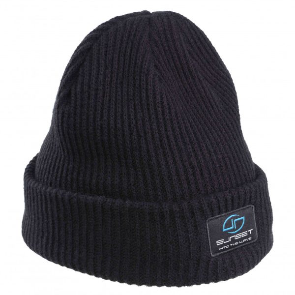 Sunset Kötött sapka Sunkit Sapka SW Fekete Kötött Sapka
