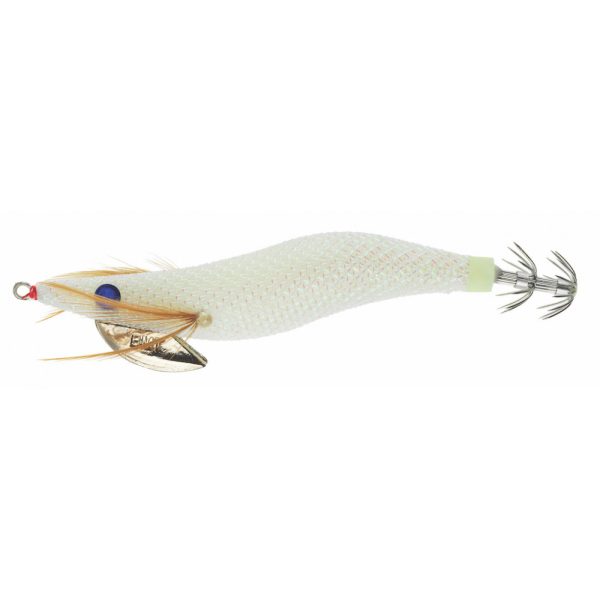Sunset - SUNSQUID BAD GAMBAS SINKING 6,5CM SUPER GLOW ALL WHITE - Tintahal csalijel