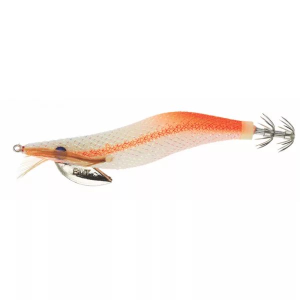 Sunset - SUNSQUID BAD GAMBAS SINKING 8CM SUPER GLOW ORANGE - Tintahal csalijel