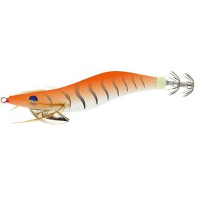   Sunset Sunsquid Bad Gambas Zebra Orange 8,0cm 10,3gr Sinking Squid Jig