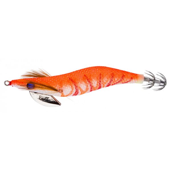 Sunset - SUNSQUID BAD GAMBAS SINKING 9,5CM FIRE ORANGE - Tintahal csalijel