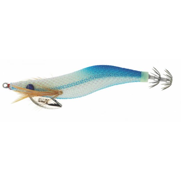 Sunset - SUNSQUID BAD GAMBAS SINKING 9,5CM SUPER GLOW BLUE - Tintahal csalijel