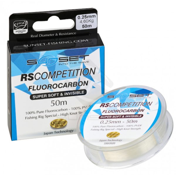 Sunset - FLUOROCARBON SUPER SOFT RS COMPETITION 0,35mm 25M - Fluorocarbon