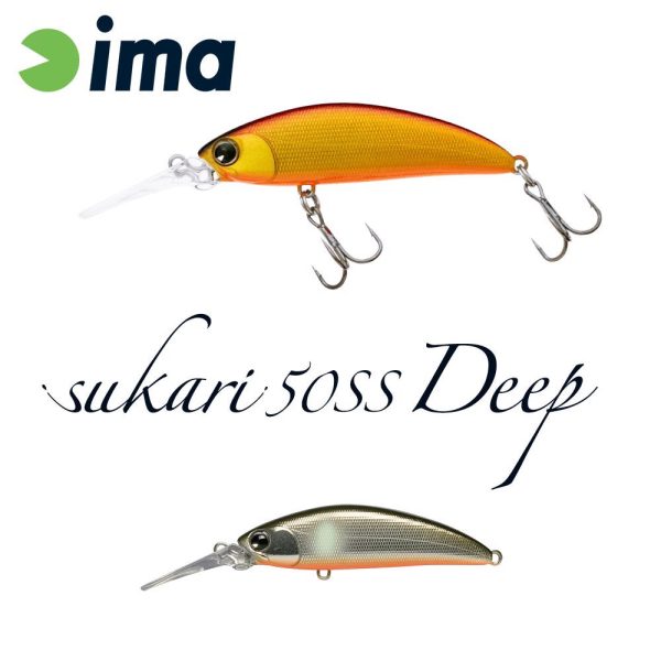 Ima Sukari 50SS Deep 5cm 5gr 111 Orange Belly Ayu Wobbler